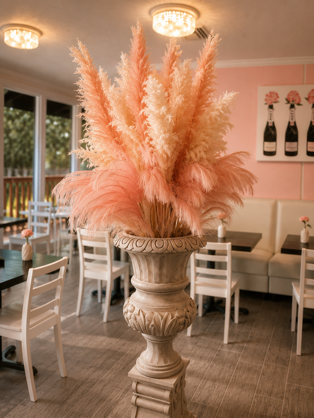 The Rosé Room at Curtis Park — blush private event room